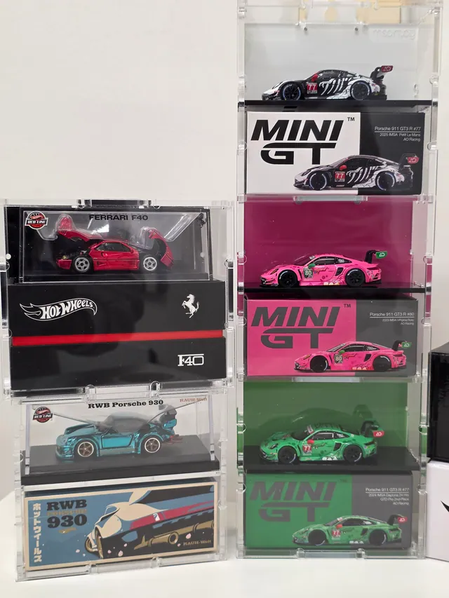 Кейсове 1:64 — няколко кейса